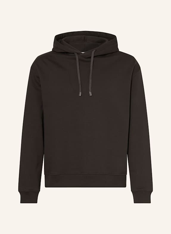 NN.07 Hoodie DAVID DARK BROWN
