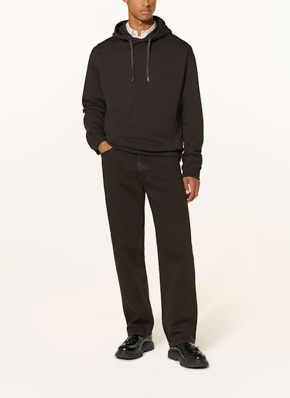 NN.07 Hoodie DAVID DUNKELBRAUN