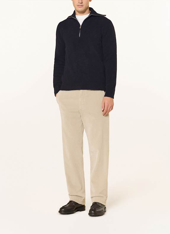 BARENA VENEZIA Troyer met alpaca DONKERBLAUW