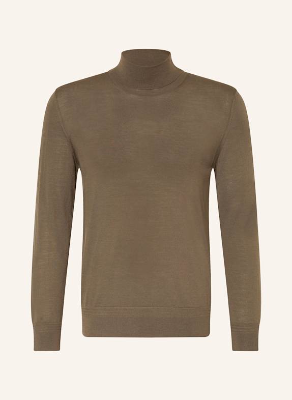 BARENA VENEZIA Rollkragenpullover KHAKI