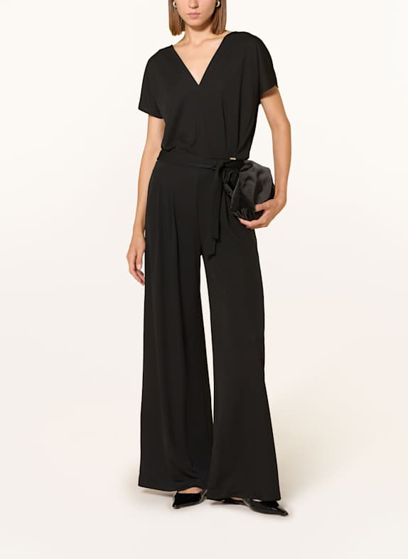CINQUE Jersey jumpsuit CIPALIO ZWART