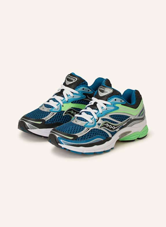 saucony trainers saucony jazz original vintage s70368 152 grey red TURQUOISE/ NEON GREEN/ SILVER