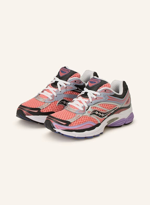 saucony trainers saucony jazz original vintage s70368 152 grey red SALMON/ PURPLE/ LIGHT PURPLE