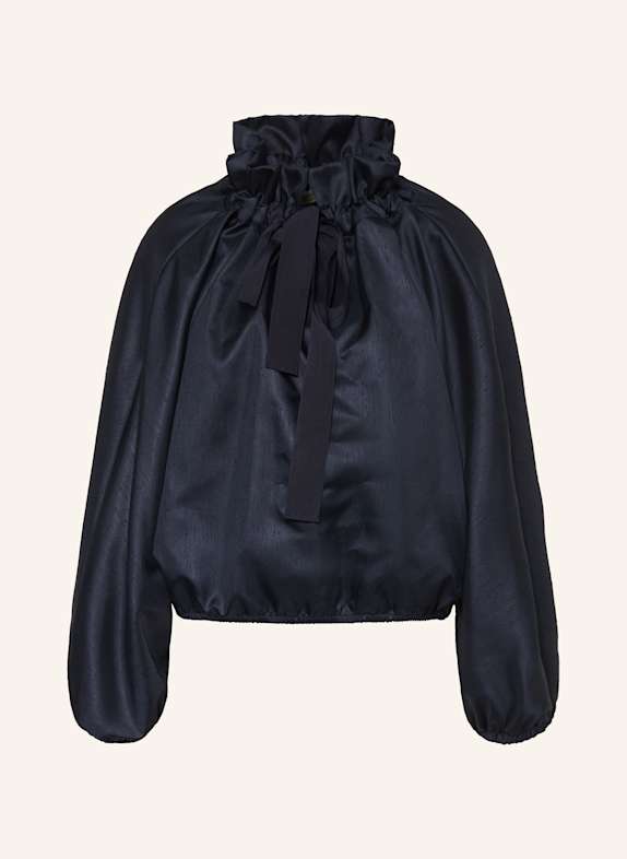 SEM PER LEI Off-Shoulder-Bluse DUNKELBLAU