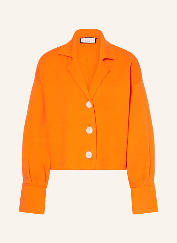 SEM PER LEI Strickjacke NEONORANGE