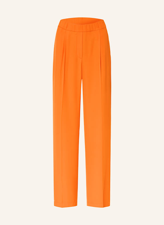 SEM PER LEI Wide leg trousers ORANGE