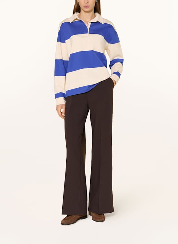 GANT rugbyshirt ECRU / BLAUW