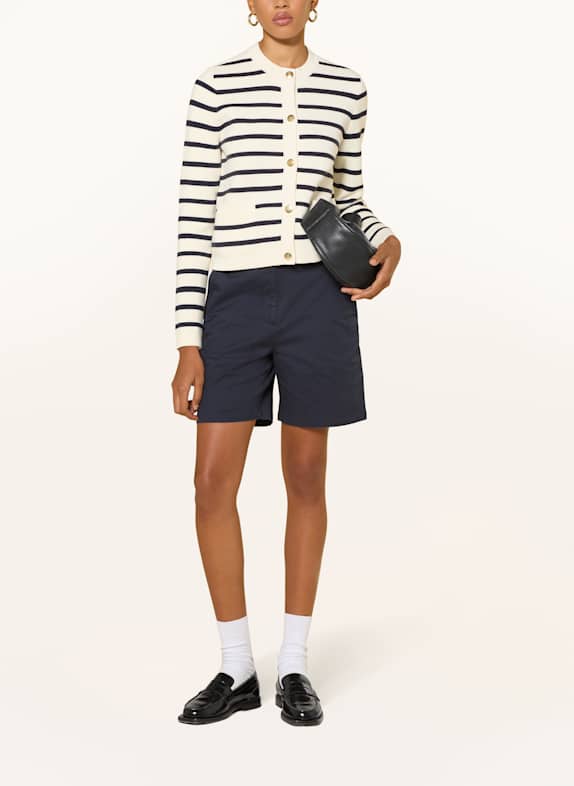 GANT vest CRÈME / DONKERBLAUW