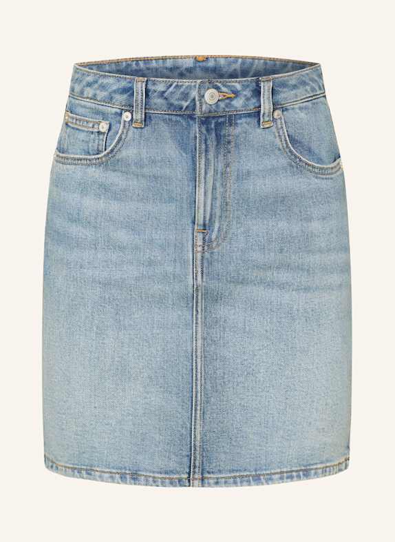 GANT Džínová sukně 982 SEMI LIGHT BLUE BROK