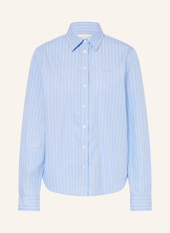 GANT Hemdbluse HELLBLAU / WEISS / SCHWARZ