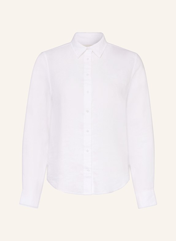 GANT Hemdbluse aus Leinen WEISS