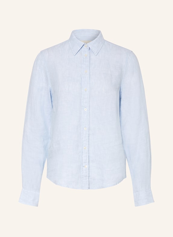 GANT Hemdbluse aus Leinen HELLBLAU
