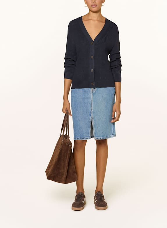 GANT vest DONKERBLAUW