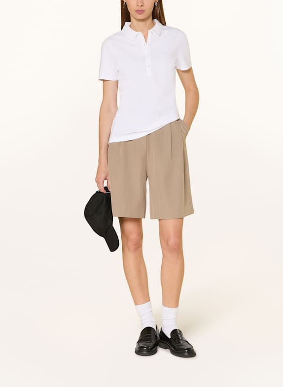 GANT Piqué poloshirt WIT