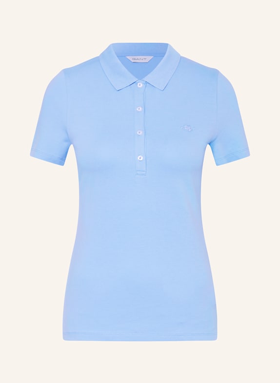 GANT Polokošile z piké MODRÁ