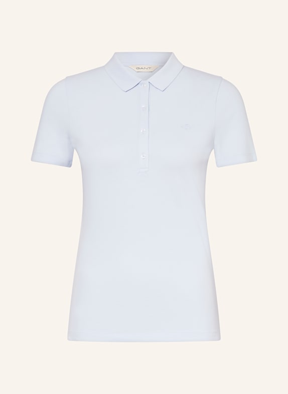 GANT Piqué-Poloshirt HELLBLAU