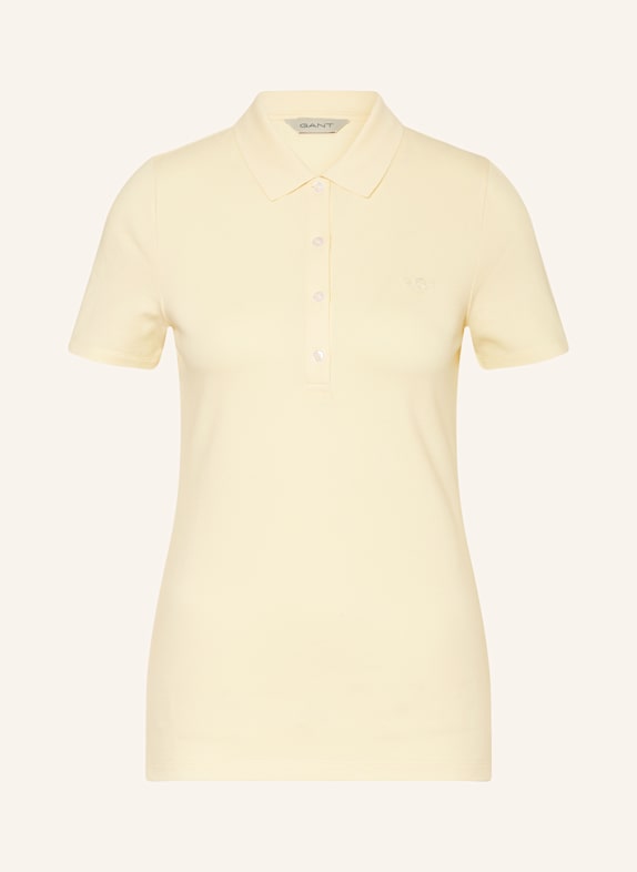 GANT Piqué-Poloshirt 713 VANILLA YELLOW