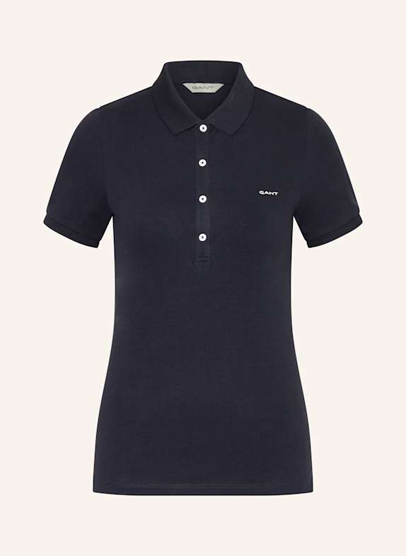 GANT Jersey-Poloshirt DUNKELBLAU