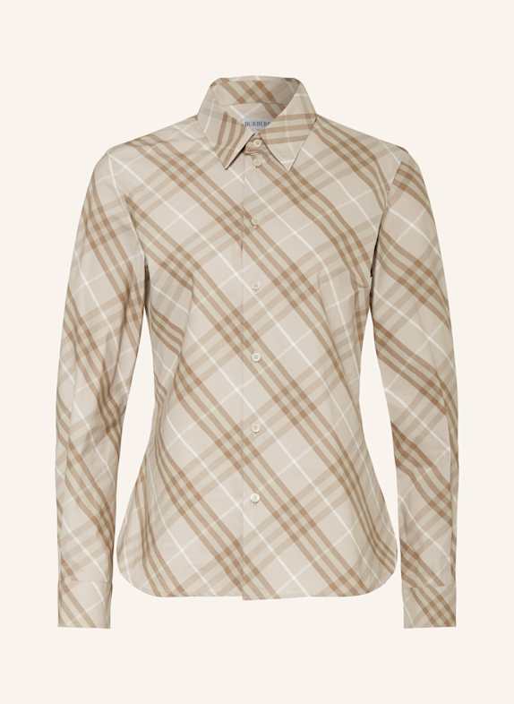 BURBERRY Koszula SIMONE BRĄZOWY / JASNOBRĄZOWY / KREMOWY