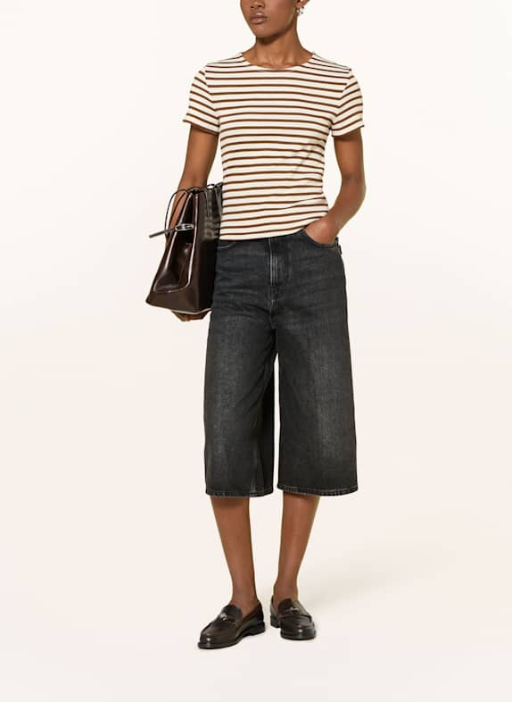 COS Strickshirt CREME / BRAUN