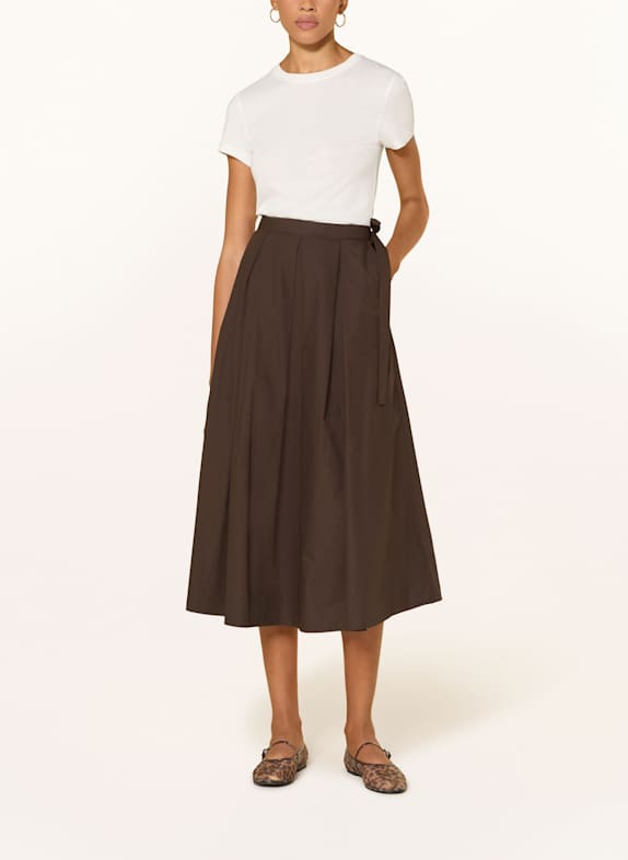 Rich & Royal rok MARRON FONCÉ
