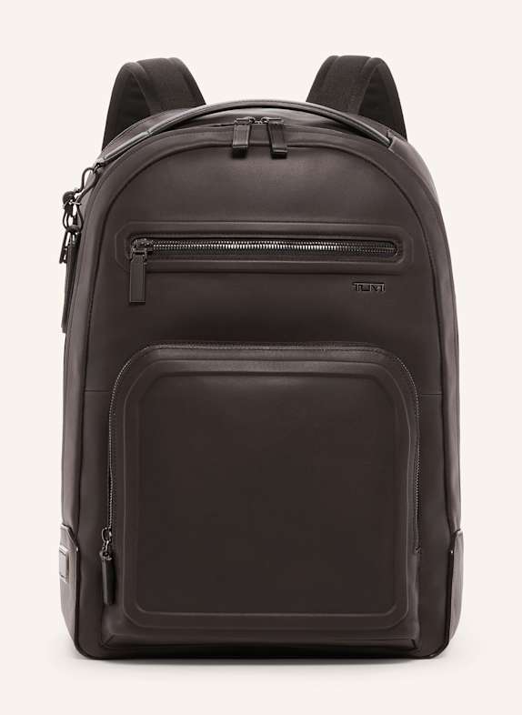 TUMI HARRISON Rucksack WARREN mit Laptop-Fach DUNKELBRAUN