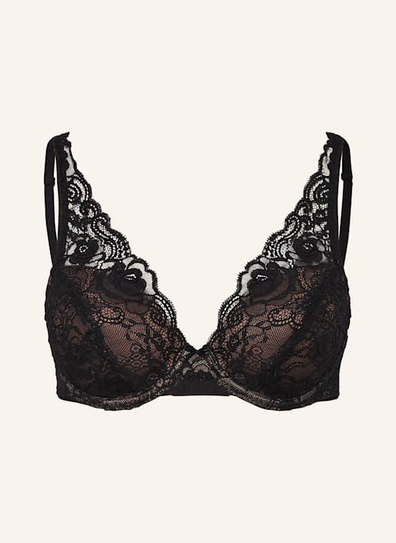 MARIE JO CYRILE cup bra BLACK