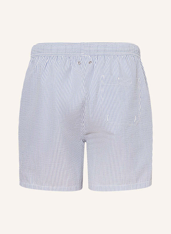 GANT badshorts LJUSBLÅ / VIT