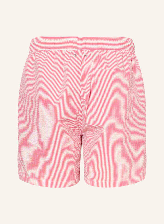 GANT badshorts LJUSRÖD / VIT