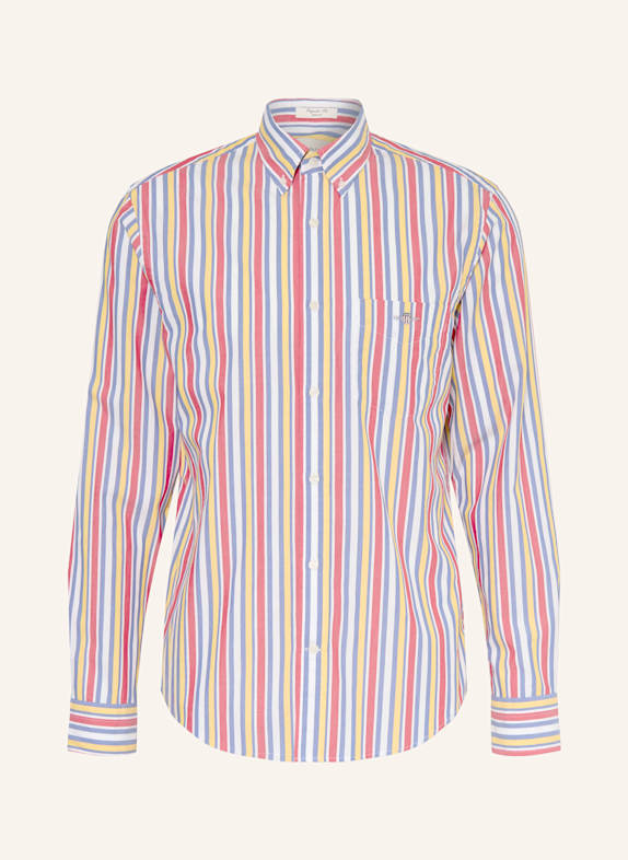 GANT Hemd Regular Fit ROT / BLAU / GELB