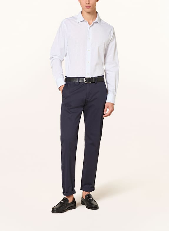 GANT Overhemd Regular Fit WIT / BLAUW