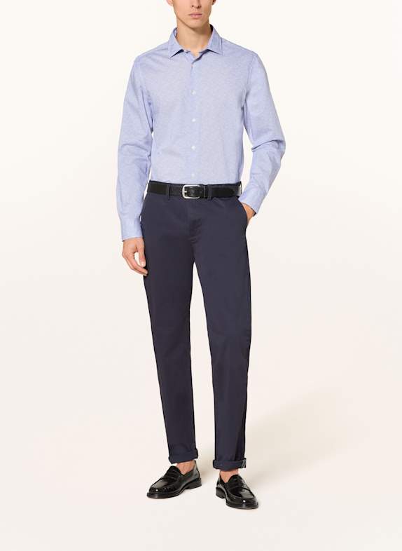 GANT Overhemd Regular Fit LICHTBLAUW / WIT