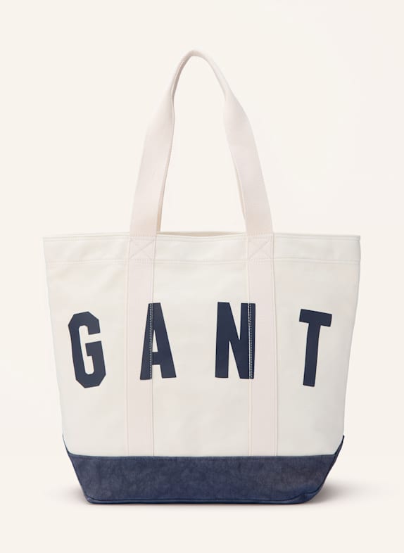 GANT Shopper ECRU / DUNKELBLAU