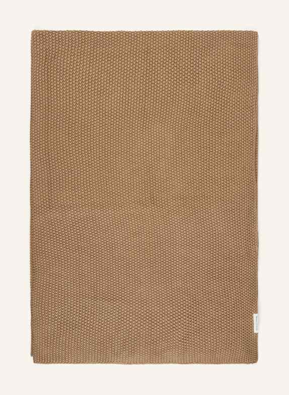 Marc O'Polo Plaid NORDIC KNIT BRAUN