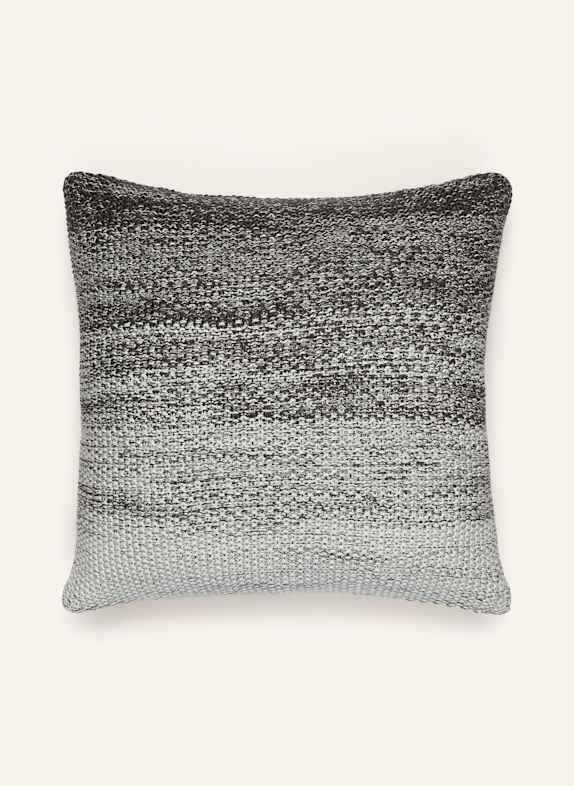 Marc O'Polo Dekoracyjna poduszka NORDIC KNIT CZIEMNOSZARY / BIAŁY