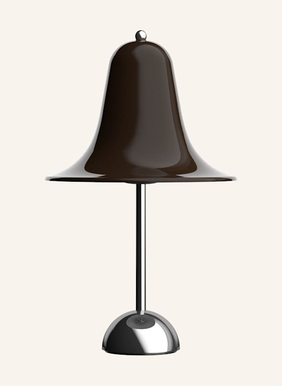 VERPAN Stolní lampa PANTOP PORTABLE TMAVĚ HNĚDÁ