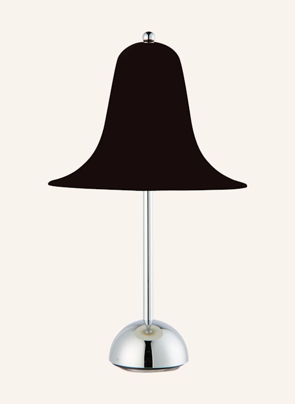 VERPAN Tischleuchte PANTOP DUNKELBRAUN/ SILBER