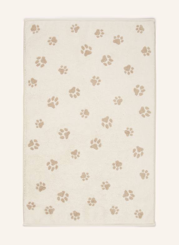 Cawö Badematte WE LOVE DOGS CREME / BEIGE