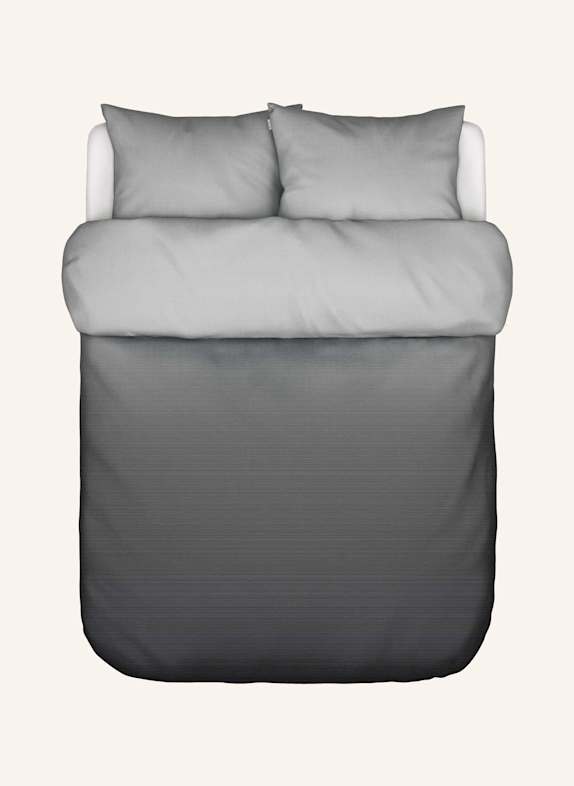 Marc O'Polo Bettwäsche JORN DUNKELGRAU/ HELLGRAU/ WEISS