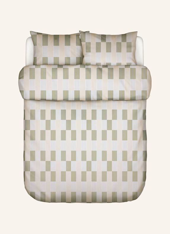 Marc O'Polo Bettwäsche SVERRE ECRU / HELLBLAU / OLIV