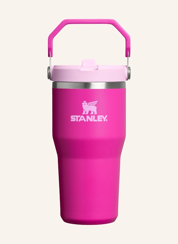STANLEY Thermobecher THE ICEFLOW™ FLIP STRAW 2.0 PINK/ HELLROSA