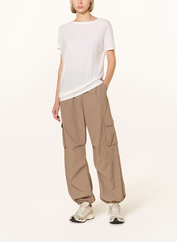 super.natural Functioneel shirt LOOSE AIR met merinowol WIT