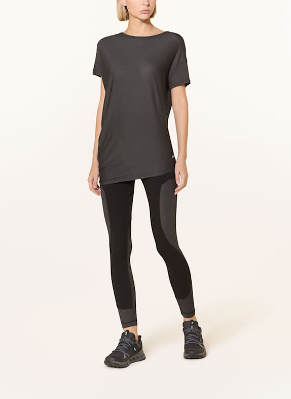 super.natural Tights AIR TIGHTS met merinowol ZWART