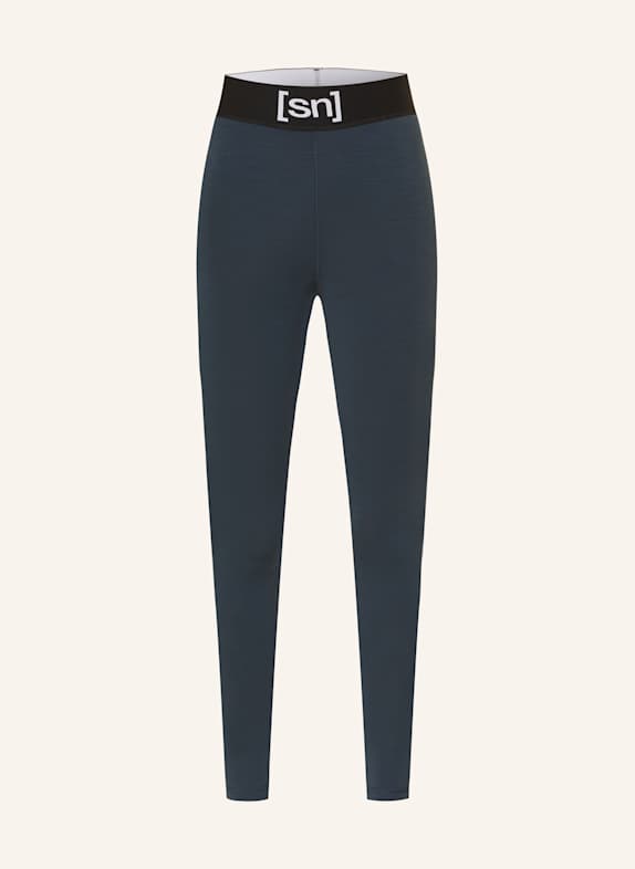 super.natural Funktionswäsche-Hose TUNDRA175 mit Merinowolle DUNKELBLAU