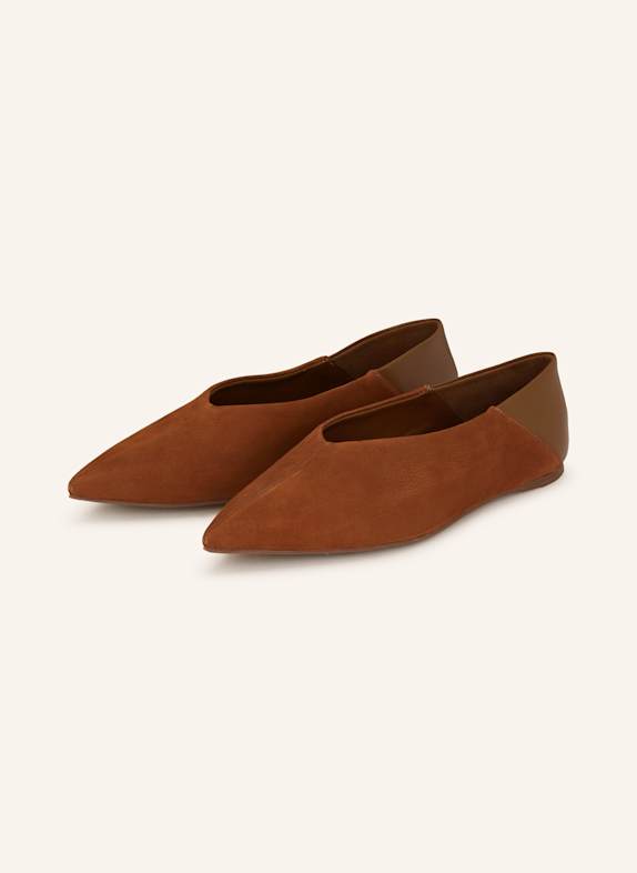 CARRANO Ballerinas BRAUN