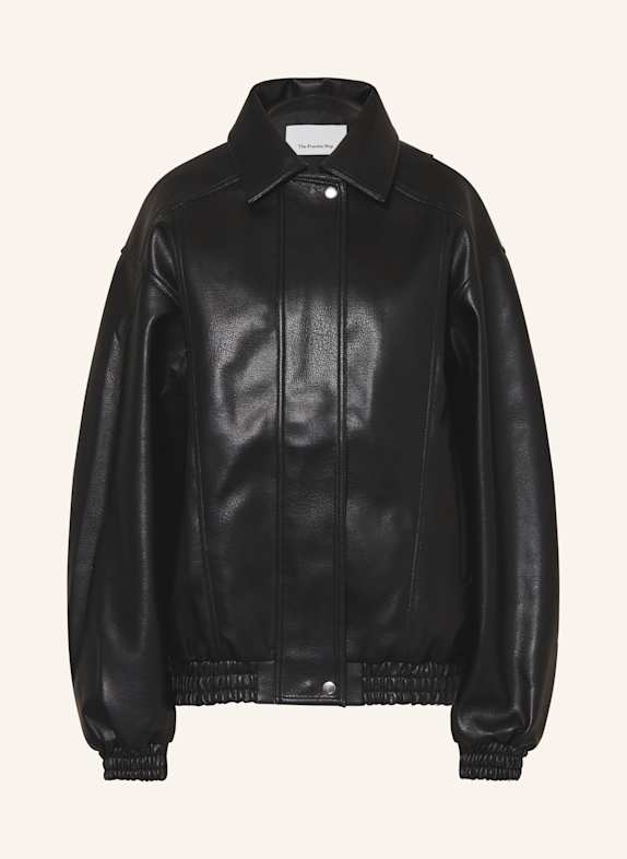 The Frankie Shop Jacke PRESCOTT in Lederoptik SCHWARZ