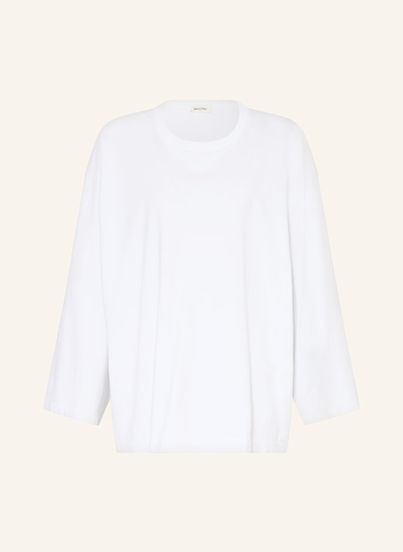 American Vintage Oversized-Longsleeve FIZVALLEY WEISS