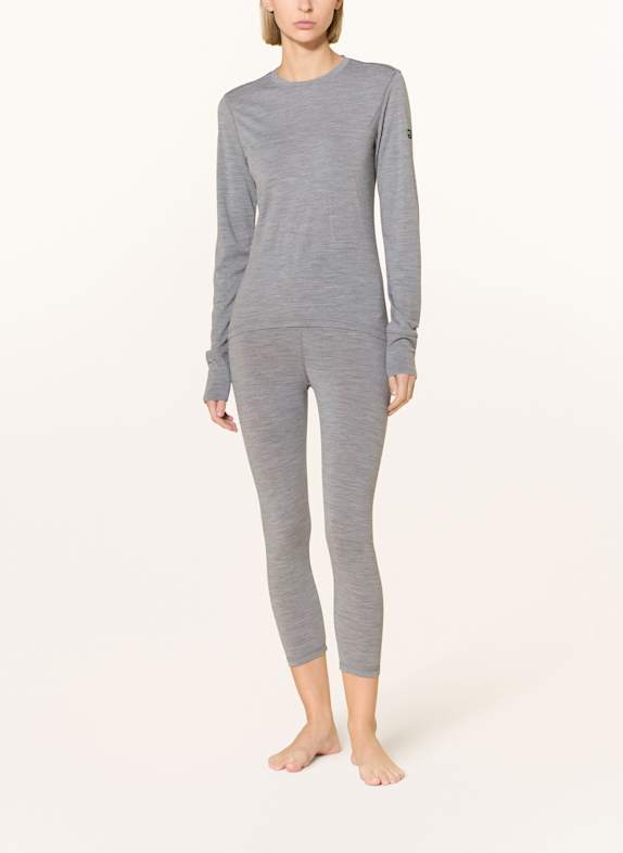 super.natural Longsleeve TUNDRA 175 LS met merinowol GRIJS