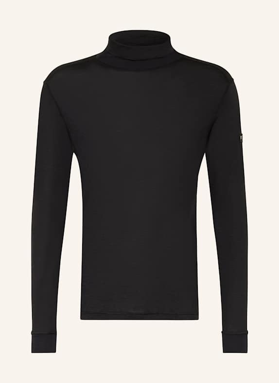 super.natural Longsleeve SKIING ROLL NECK SCHWARZ