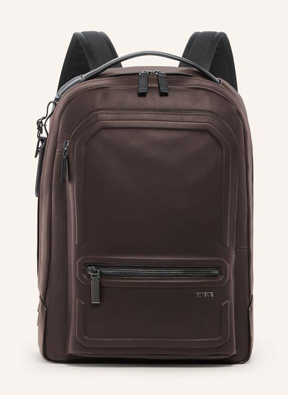 TUMI HARRISON Rucksack BRADNER mit Laptop-Fach DUNKELBRAUN
